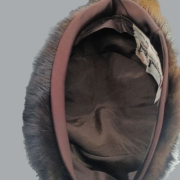 Vintage Howard Albert New York Mink Fur Hat – Classic Luxury Winter Style - Picture 8 of 8